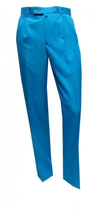 Herren Hose Anzughose mit Bundfalte