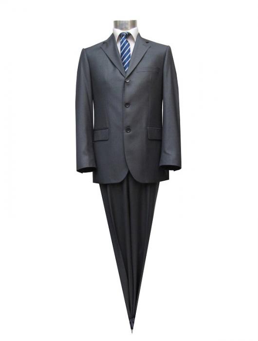 Herrenanzug 3-Knopf Dunkelgrau