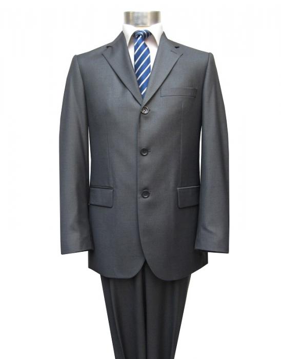 Herrenanzug 3-Knopf Dunkelgrau