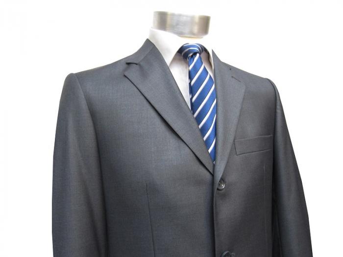 Herrenanzug 3-Knopf Dunkelgrau