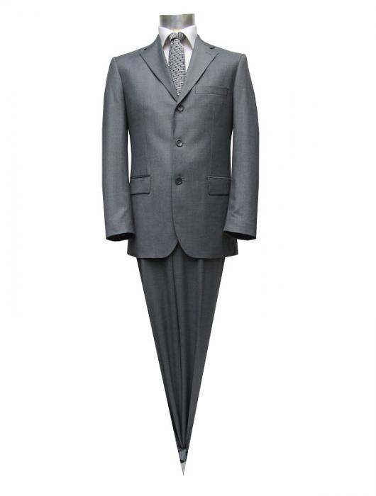 3-Knopf Herren Anzug Grau