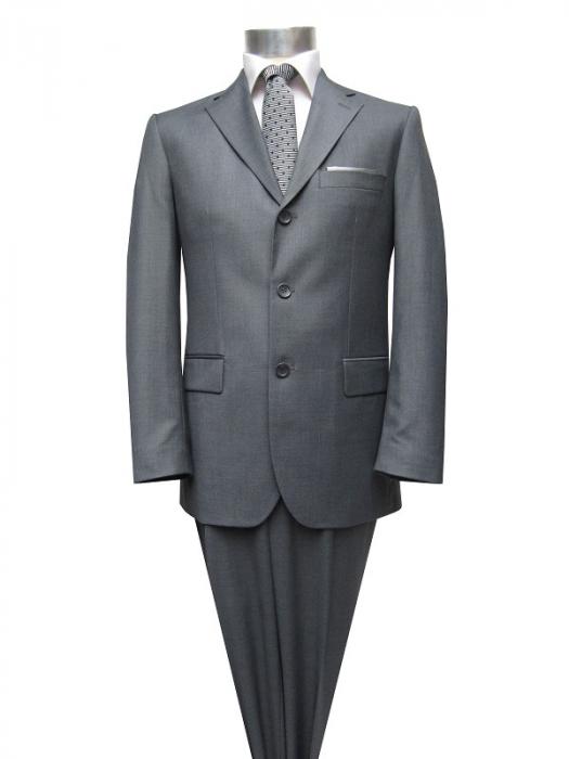 3-Knopf Herren Anzug Grau