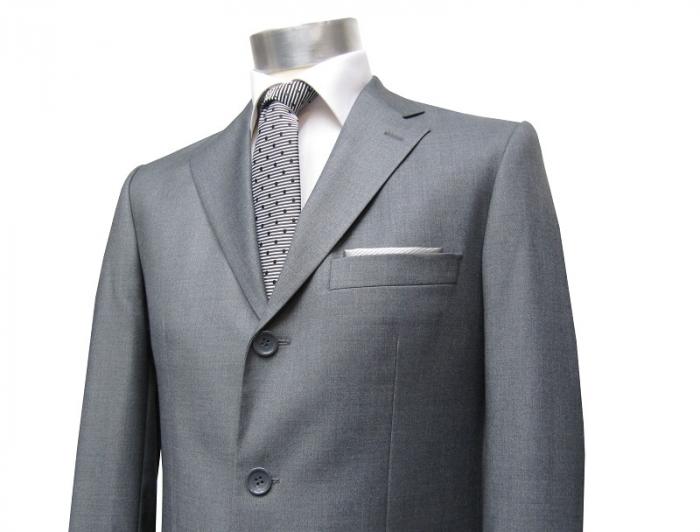 3-Knopf Herren Anzug Grau