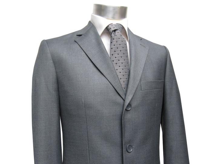 3-Knopf Herren Anzug Grau