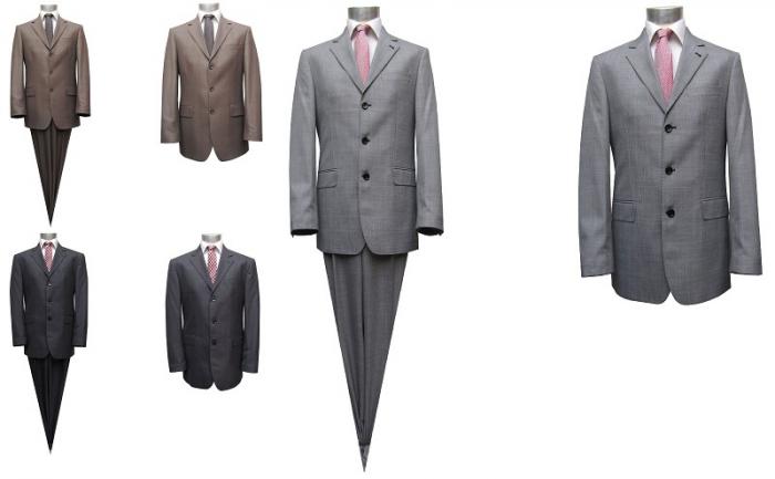 Glencheck Herren Anzug Kariert