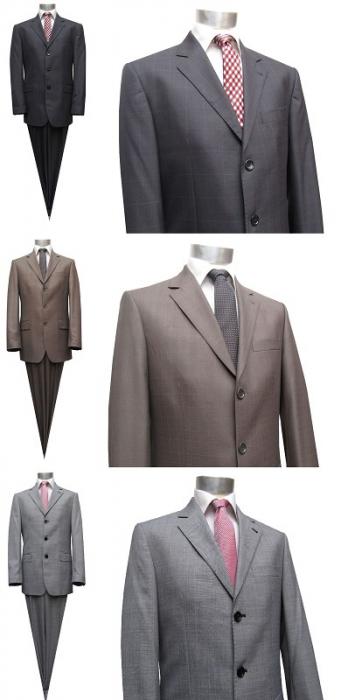 Glencheck Herren Anzug Kariert