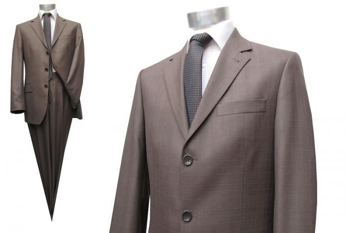 Glencheck Herren Anzug Kariert