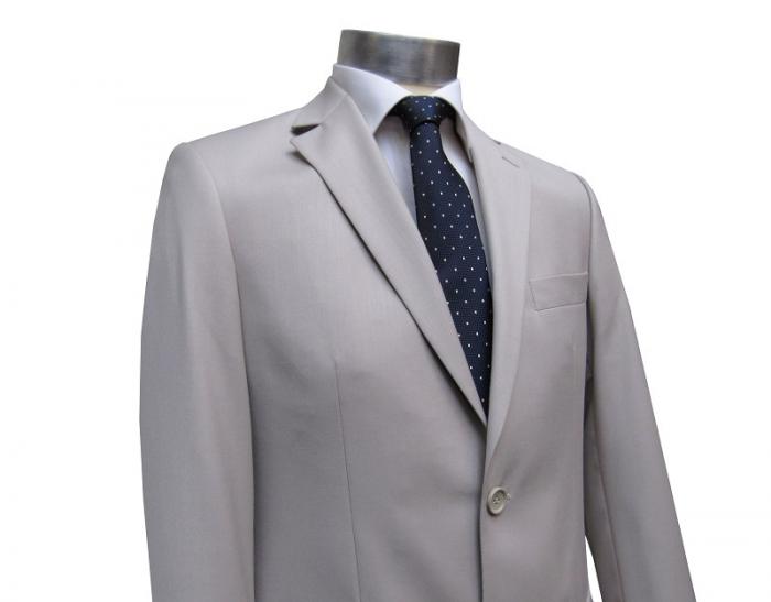 Slim-fit Herrenanzug 2-Schlitz Beige in Köln