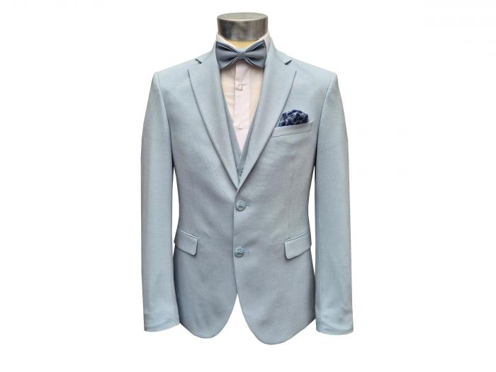 Elegante Herren Anzug mit Weste und Fliege