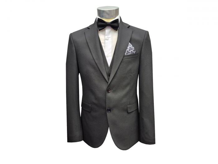 Elegante Herren Anzug mit Weste und Fliege