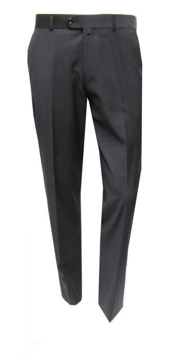 Herren Business Freizeit Hose gestreift Flat Front