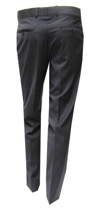 Herren Business Freizeit Hose gestreift Flat Front