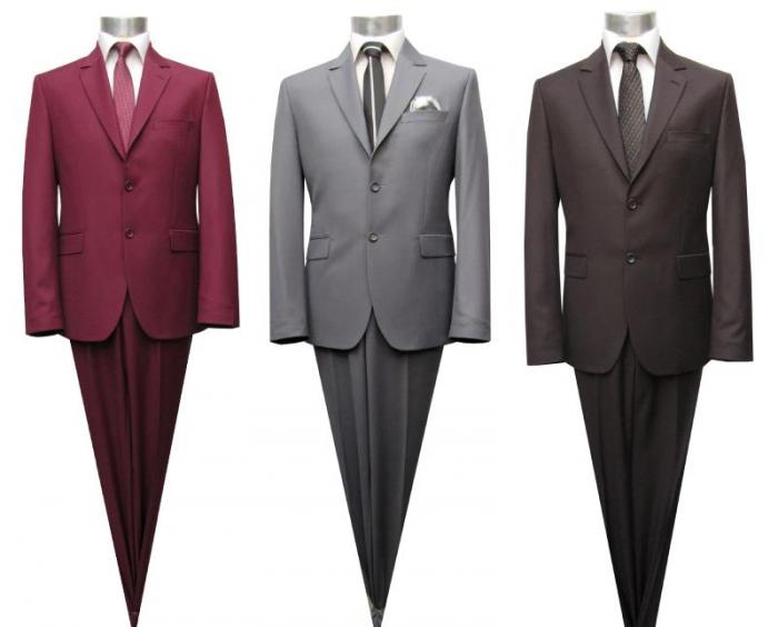 Slim-fit Herren Anzug 2-Knopf