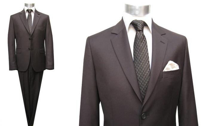 Slim-fit Herren Anzug 2-Knopf