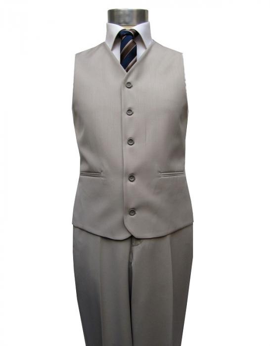 Herren Anzug 3-Teilig Beige