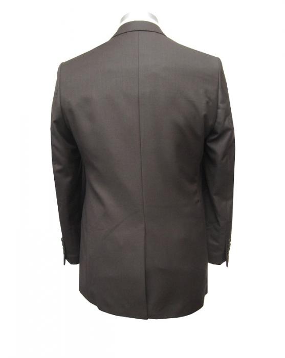 Herren Anzug mit Weste Braun Regular Fit