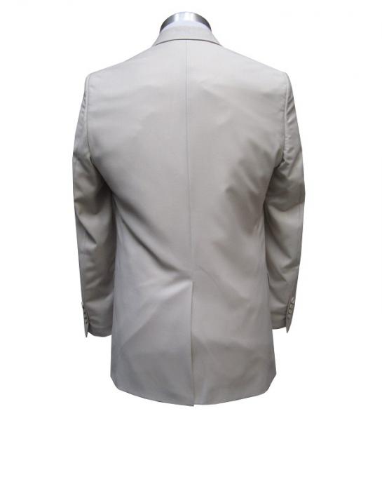 Herrenanzug mit Weste Cremebeige