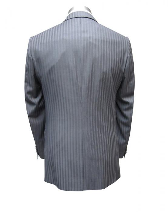 Herren Anzug Grau Streifen