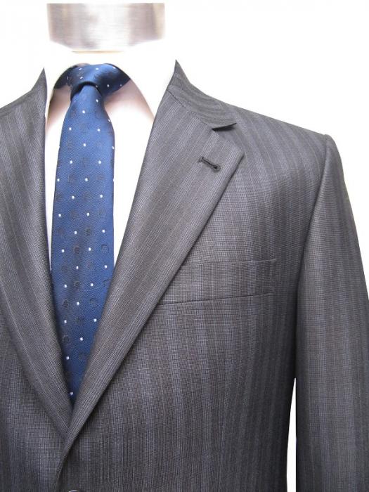 Slim-fit Herren Anzug Streifen