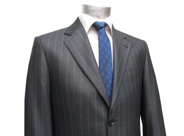 Slim-fit Herren Anzug Streifen