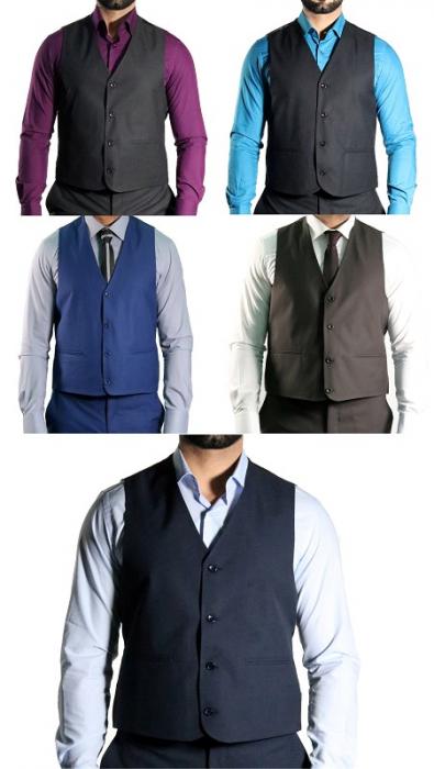Herrenweste Anzugweste Modern Fit