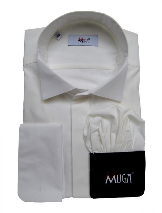 Smokinghemd Kläppchenkragen Herren Hemd