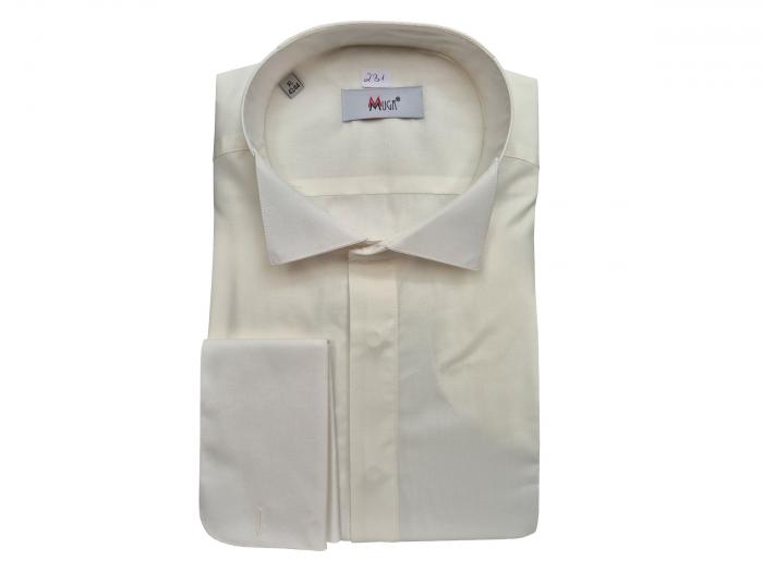 extra Langarm Umschlagmanschetten Galahemd