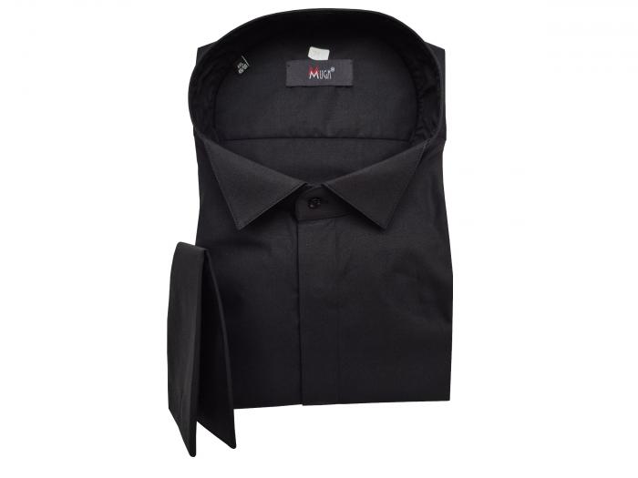 extra Langarm Umschlagmanschetten Galahemd