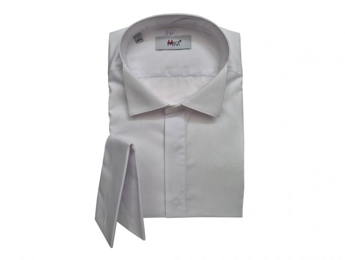 extra Langarm Umschlagmanschetten Galahemd