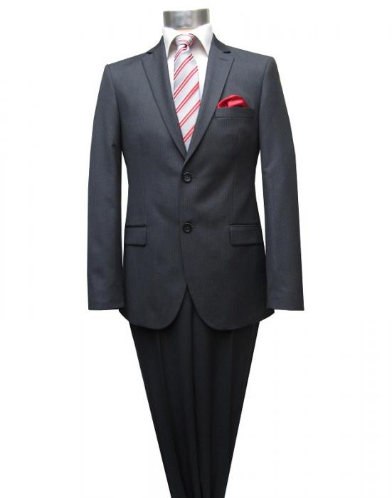 gestreifte Herren Anzug Modern