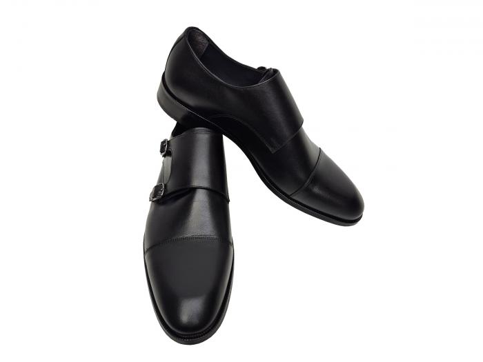 Doppel-Monk Herren Schuhe Doppelschnalle