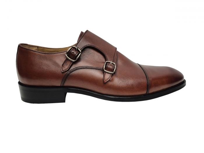 Doppel-Monk Herren Schuhe Doppelschnalle