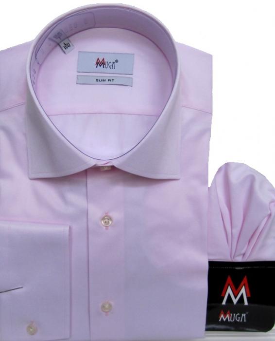 Herren Hemd mit leichtem Glanz Tailliert