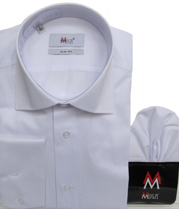 Herren Hemd mit leichtem Glanz Tailliert