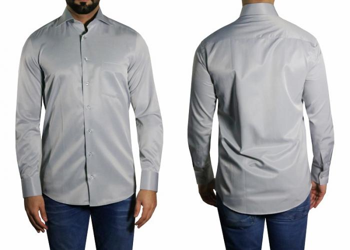 Herren Hemd Regular mit leichtem Glanz