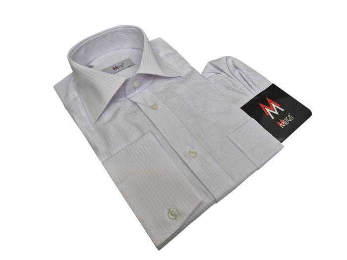 Schattenstreifen Herren Hemd Langarm Regular