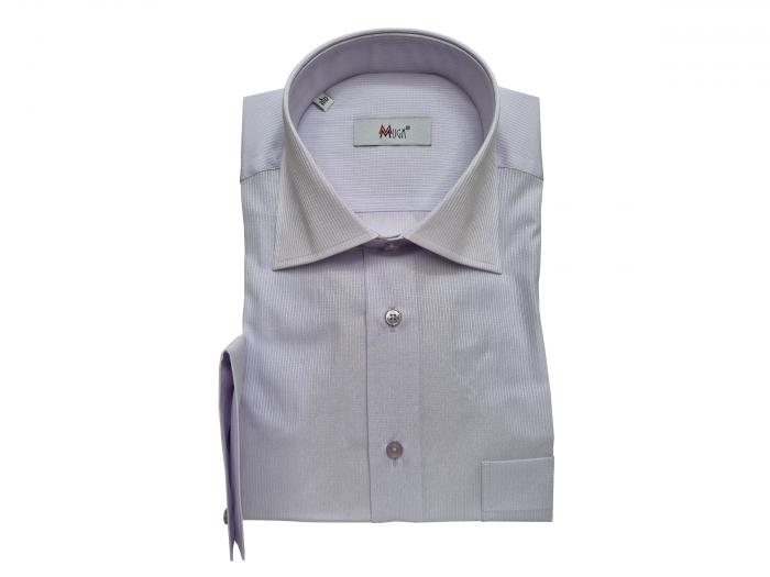 Uni Streifen Herren Hemd Langarm Regular