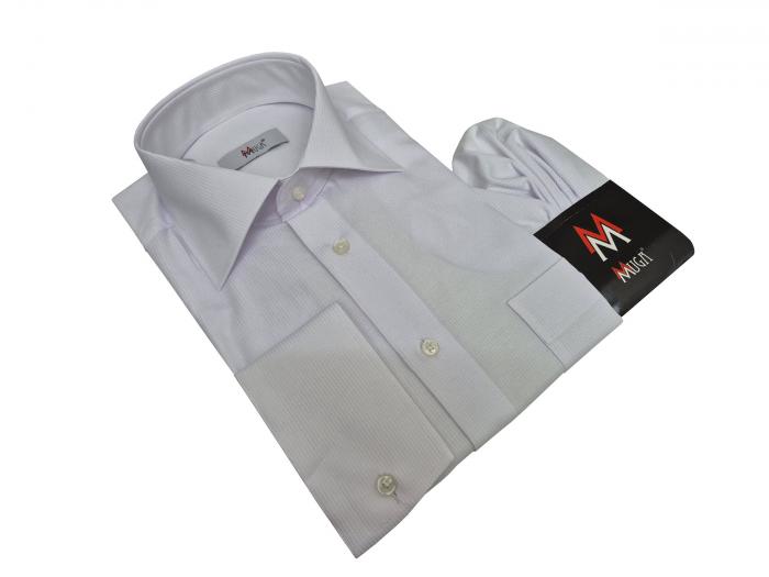 Uni Streifen Herren Hemd Langarm Regular