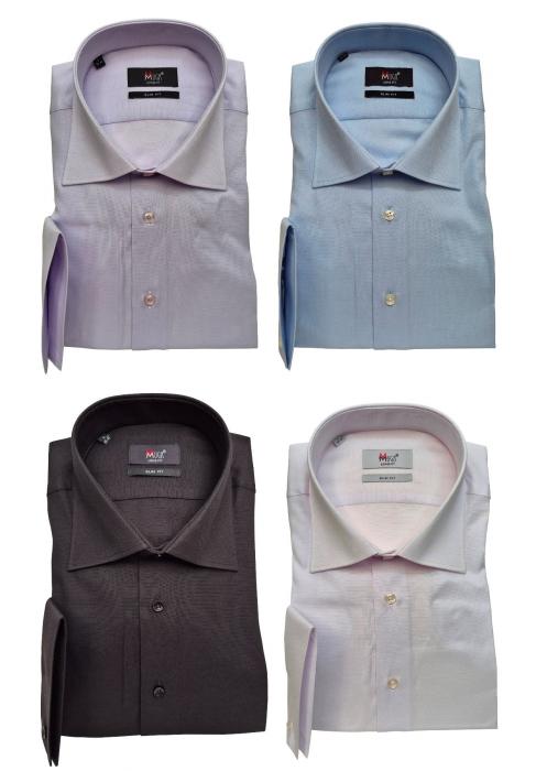 Extra Langarm Herren Hemd Slim-fit