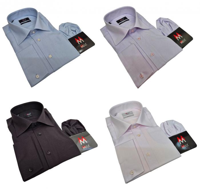 Extra Langarm Herren Hemd Slim-fit