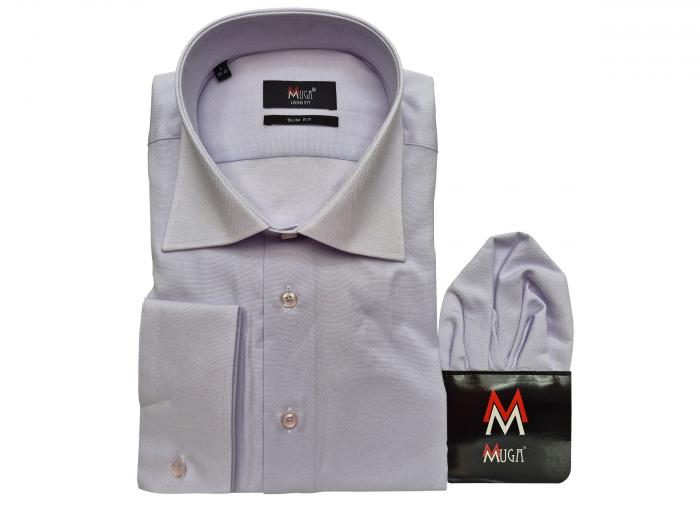 Extra Langarm Herren Hemd Slim-fit