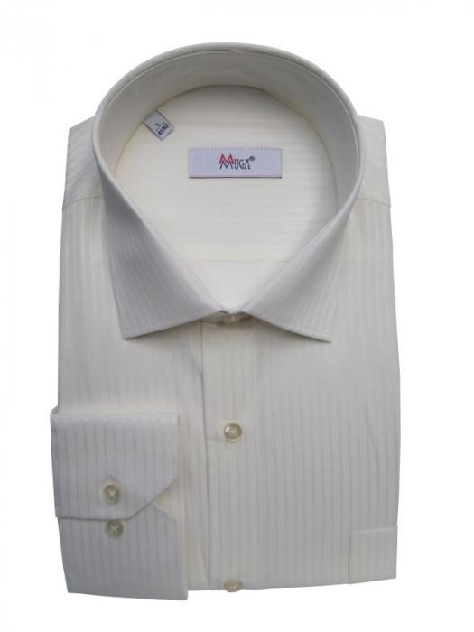 Elegante Herren Hemd Langarm Schattenstreifen