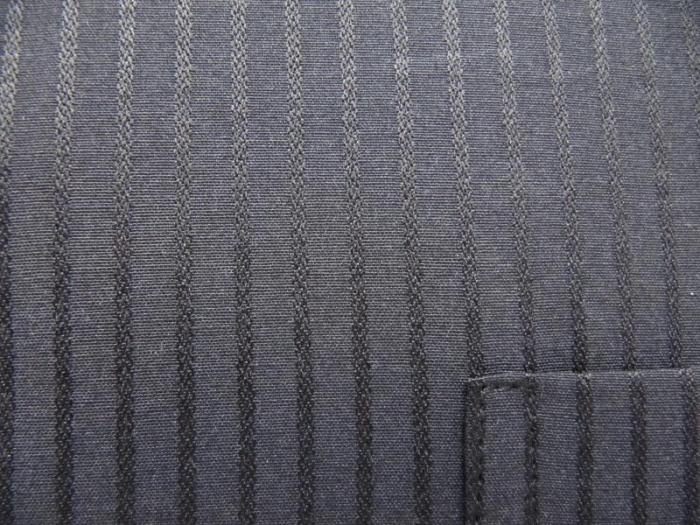 Elegante Herren Hemd Langarm Schattenstreifen