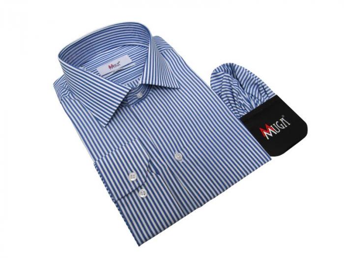 Langarm Hemd Blockstreifen Slim Fit in Köln