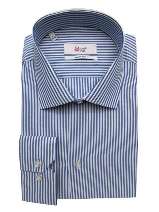 Langarm Hemd Blockstreifen Slim Fit in Köln