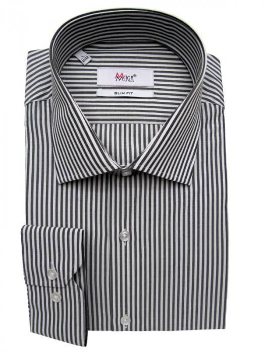 Langarm Hemd Blockstreifen Slim Fit in Köln