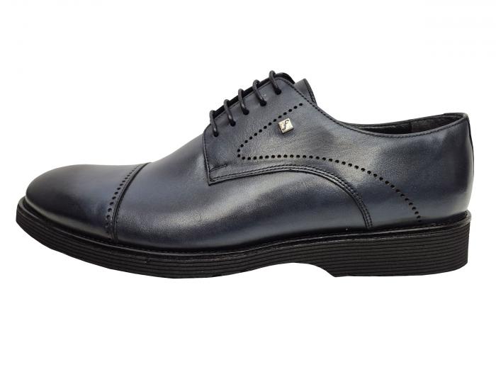 Herren Schnürschuhe Bequem Echtleder