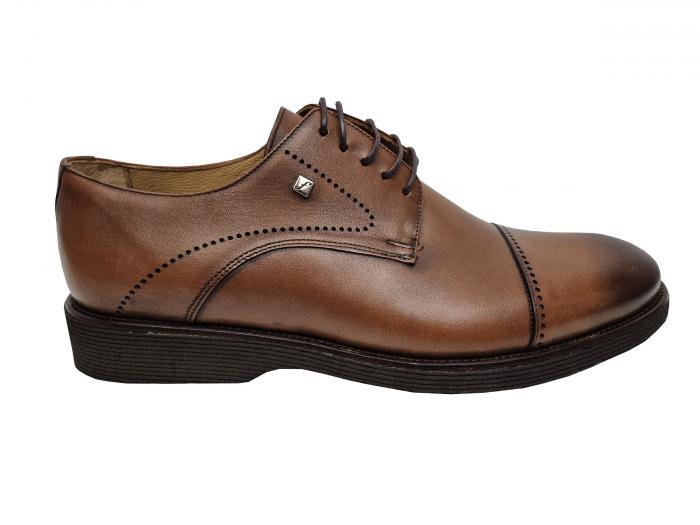 Herren Schnürschuhe Bequem Echtleder