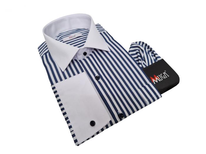 Winchester Kragen Hemd gestreift Regular Fit