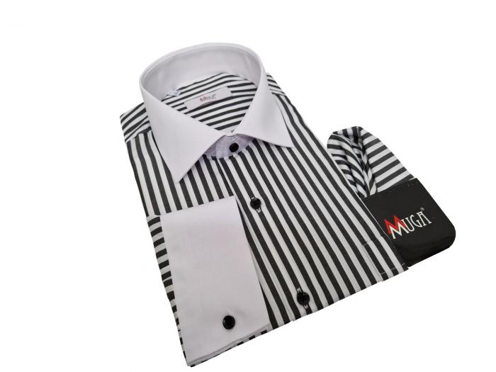Winchester Kragen Hemd gestreift Regular Fit